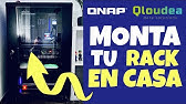 👀 Te ENSEÑO a montar tu ARMARIO RACK en casa | QNAP + Qloudea