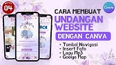 Cara Membuat Undangan Pernikahan Digital Website di canva | undangan canva desain 4