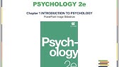 PSYC 101 - Psychology 2e, Chapter 1