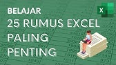 25 RUMUS EXCEL PALING PENTING - LANGSUNG JAGO EXCEL!