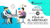 ¿Qué es EL ARBITRAJE?. Características. Marco normativo. Recurso de anulación.  | ABC del Derecho 53