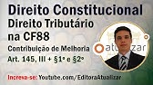 CF88 - Art. 145, III (Contribuição de Melhoria)