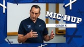 2024-25 Duke Basketball: Coach K Speaks to Team!