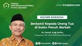 Berbakti Kepada Orang Tua di bulan Penuh Berkah