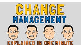 Change Management explained in 1 minute!