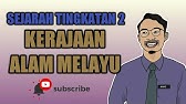 BAB 1 SEJARAH TINGKATAN 2: KERAJAAN ALAM MELAYU