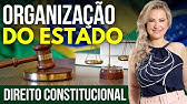 ORGANIZAÇÃO DO ESTADO (Resumo) | Direito Constitucional