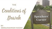 Conditions for Dawah || Ustadh AbdulRahman Hassan