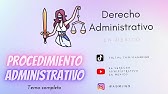 PROCEDIMIENTO ADMINISTRATIVO