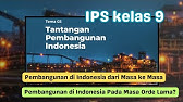 IPS kelas 9 BAB 3 tantangan pembangunan Indonesia masa Orde lama kurikulum merdeka semester 2 genap