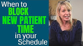 When to Block New Patient Time in your Schedule | Dental Practice Management Tip!