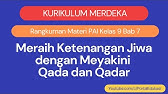 Kurikulum Merdeka Rangkuman PAI Kelas 9 BAB 7