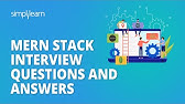 MERN Stack Interview Questions and Answers | MERN Stack Interview 2023 | Simplilearn