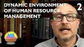 Dynamic Environment of Human Resource Management