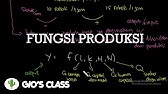 Fungsi Produksi