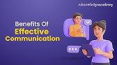 Benefits Of Effective Communication At The Workplace | The Knowledge Academy