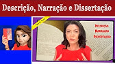 Descrição, Narração e Dissertação.