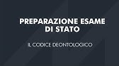 Preparazione esame di stato Architetti 2021 - Il codice deontologico