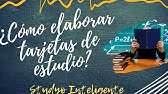 ¿CÓMO HACER FICHAS DE ESTUDIO? | Algunas sugerencias explicadas brevemente #Estudio #Fichasdeestudio