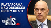 Após ser alvo nos EUA, Alexandre de Moraes multa X em R$ 8 milhões