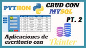 Python y MySQL: Cómo crear una interfaz gráfica para administrar una base de datos