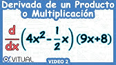 ▶️ Derivada de un Producto o Multiplicación | Video 2