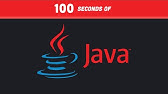 Java in 100 Seconds