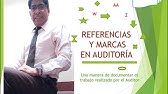 REFERENCIAS Y MARCAS EN AUDITORIA