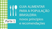 Parte 1: Guia Alimentar para a população brasileira: novos princípios e recomendações.