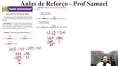 Projeto de Matemática   Reforço Escolar   Aula 22