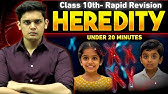 Heredity and Evolution in 20 Minutes🔥| Class 10th | Rapid Revision | Prashant Kirad