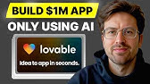 How to use AI to build your SaaS startup (Lovable, Supabase)