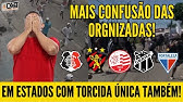 SANTA CRUZ, SPORT, FORTALEZA, CEARÁ, CRUZEIRO, ATLETICO MG... CLUBES SOFREM COM ORGANIZADAS! CASTFC!