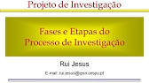 Fases e Etapas do Processo de Investigação