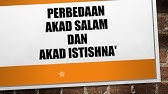 Perbedaan akad salam dan akad istishna'