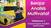 Pertemuan 1. Dasar-Dasar Analisis Multivariat