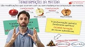 TRANSFORMAÇÕES DA MATÉRIA - FENÔMENOS FÍSICOS E QUÍMICOS - AULA COMPLETA - OLHAR QUÍMICO