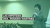 Cómo plantear las hipótesis de una tesis - Dra. Rosario Martínez