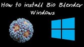 New easier way to install Bio Blender in Windows !!!