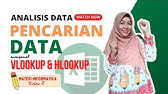 VLOOKUP & HLOOKUP dalam Pencarian Data Ms Excel | Materi Informatika Kelas 8 Bab Analisis Data