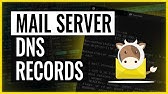 Mail server DNS records - setup and configuration explained