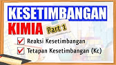 Reaksi Kesetimbangan | Tetapan Kesetimbangan Kc | Kimia kelas 11