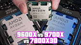 9600X + 9700X vs 7800X3D - What's Best For Gaming?