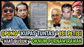 OPUNG "KUPAS TUNTAS" ISI PETISI. AWAS !! "NIAT BUSUK" OKNUM PURNAWIRAWAN TNI. KEBANGKITAN ORDE BARU