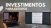 8 investimentos para melhorar seus estudos