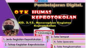 Video Pembelajaran  Kegiatan Keprotokolan   - OTK Humas Keprotokolan KD  3.13