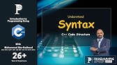 Lesson #11 - Syntax