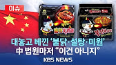 '짝퉁' 불닭·다시다…중국 법원도 "그만 베껴"/드라마·예능까지…과거 中 저작권 침해 사례 보니/[이슈] 2023년 5월 28일(일)/KBS