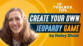 Toolbox Tip: Create Your Own Jeopardy Board