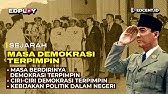 MASA DEMOKRASI TERPIMPIN - SEJARAH - MATERI UTBK SBMPTN DAN SIMAK UI